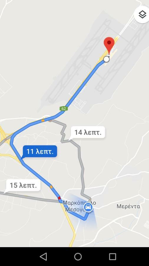 Апартаменты Double M Near Athens Airport Markopoulo Mesogaias Экстерьер фото